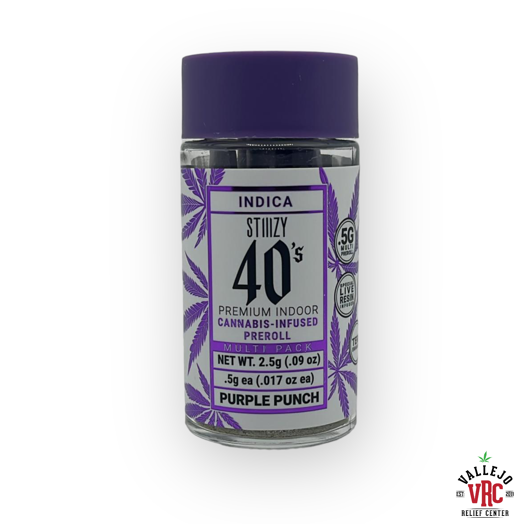 40S-PURPLE Punch 5PK 2.5G
