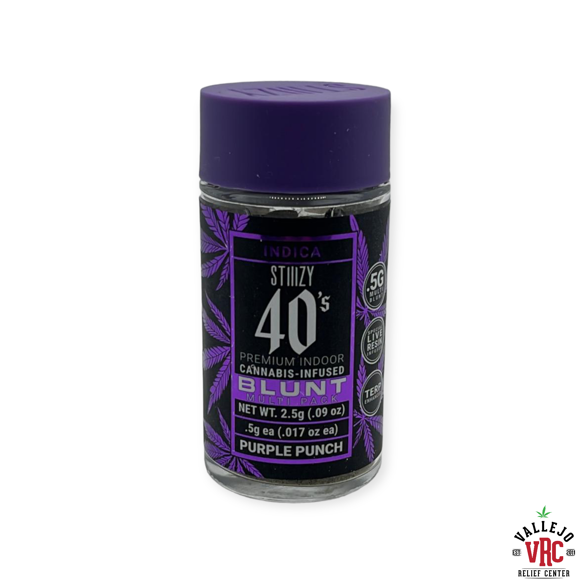 40S Purple Punch  Blunt 5PK2.5G